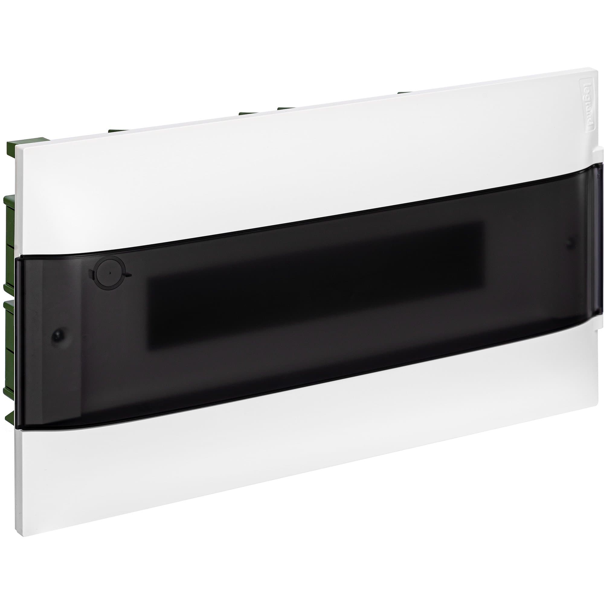 Legrand Practibox S Пластиковый щиток Встраиваемый (в полые стены) 1X18 Дымчатая дверь 137576 — миниатюра 5