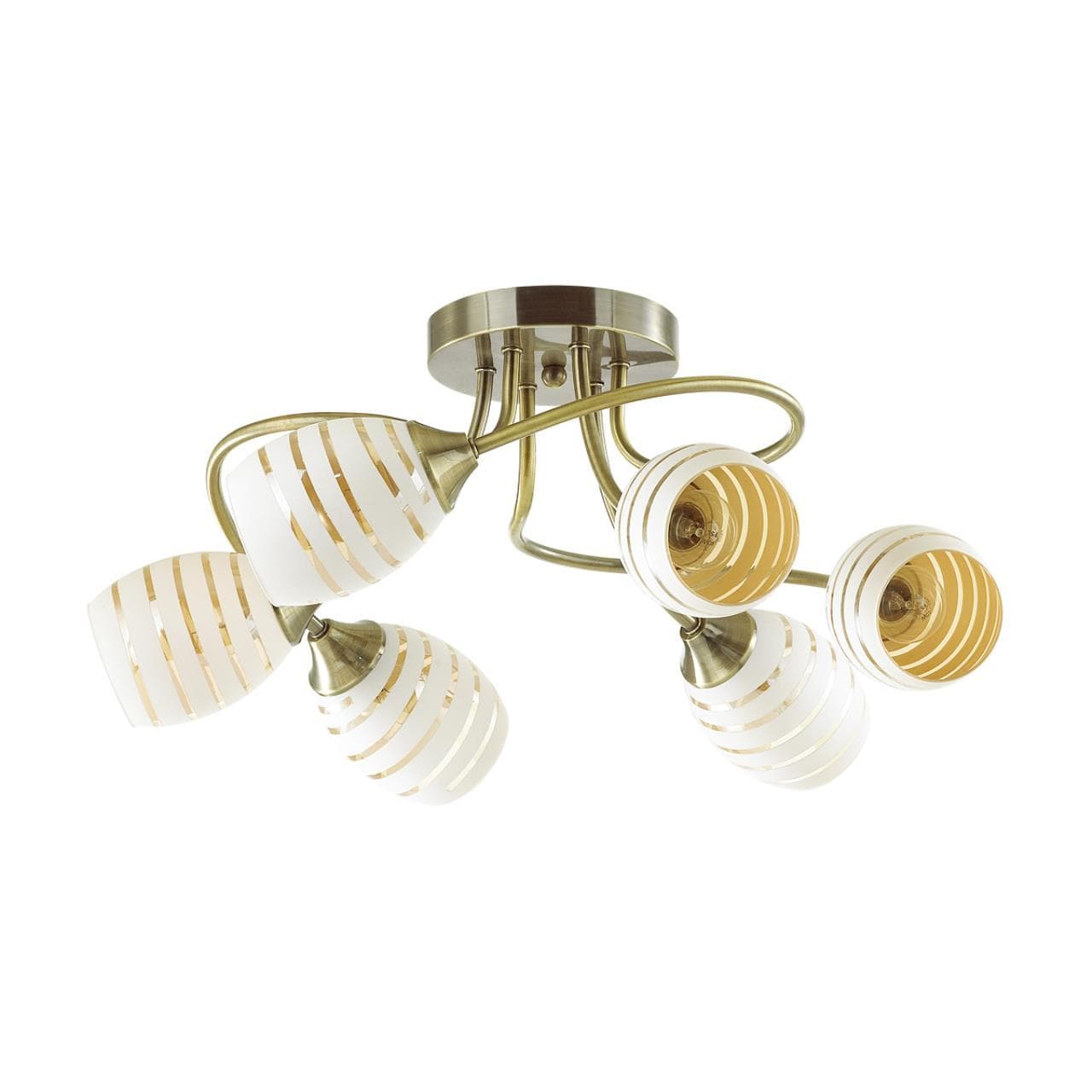 Lumion 4528/6C COMFI LN21 053 античная бронза Люстра потолочная E27 6*60W 220V DOROTHY — миниатюра 2