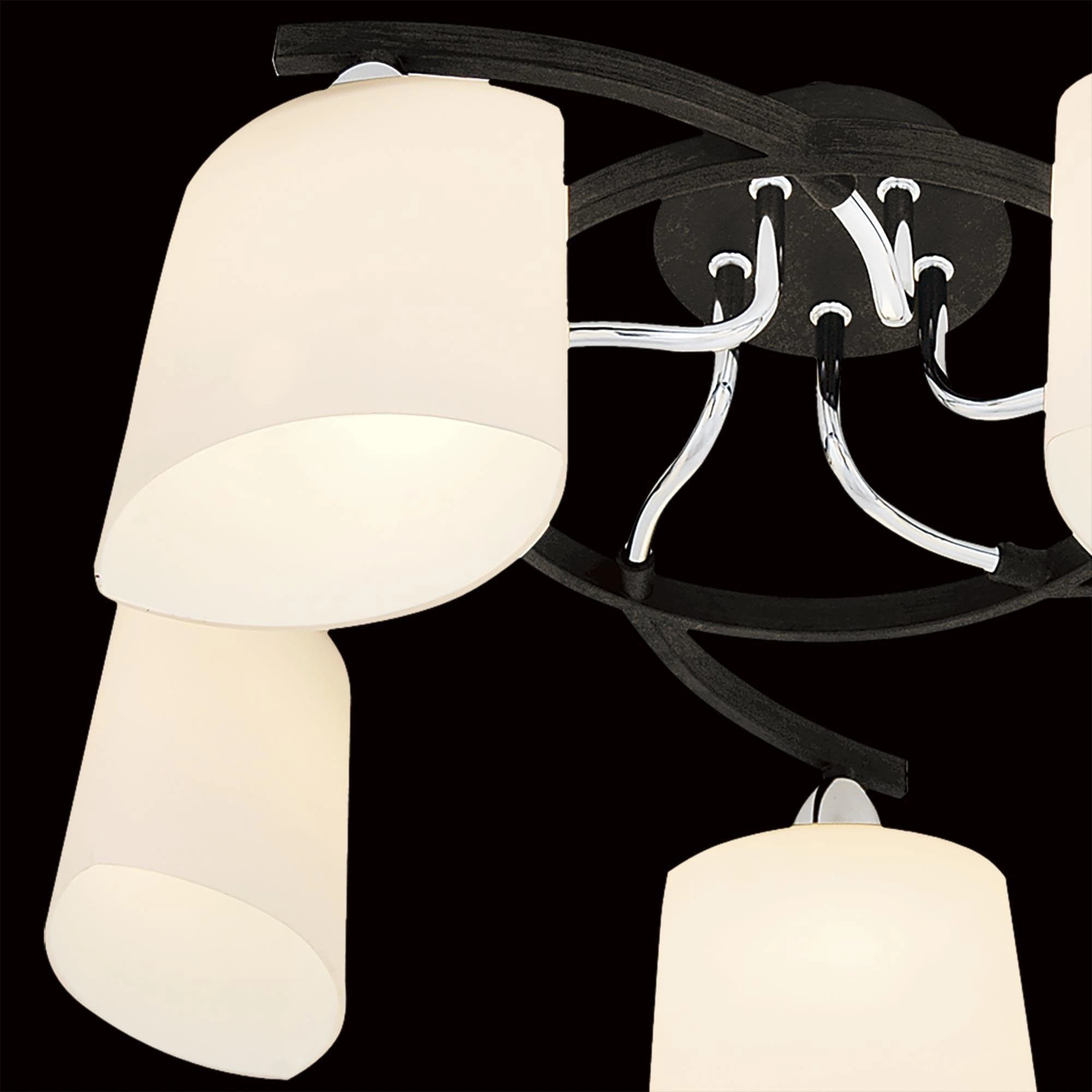 Citilux CL136151 Тайфун Хром+Венге Светильник Люстра — миниатюра 3