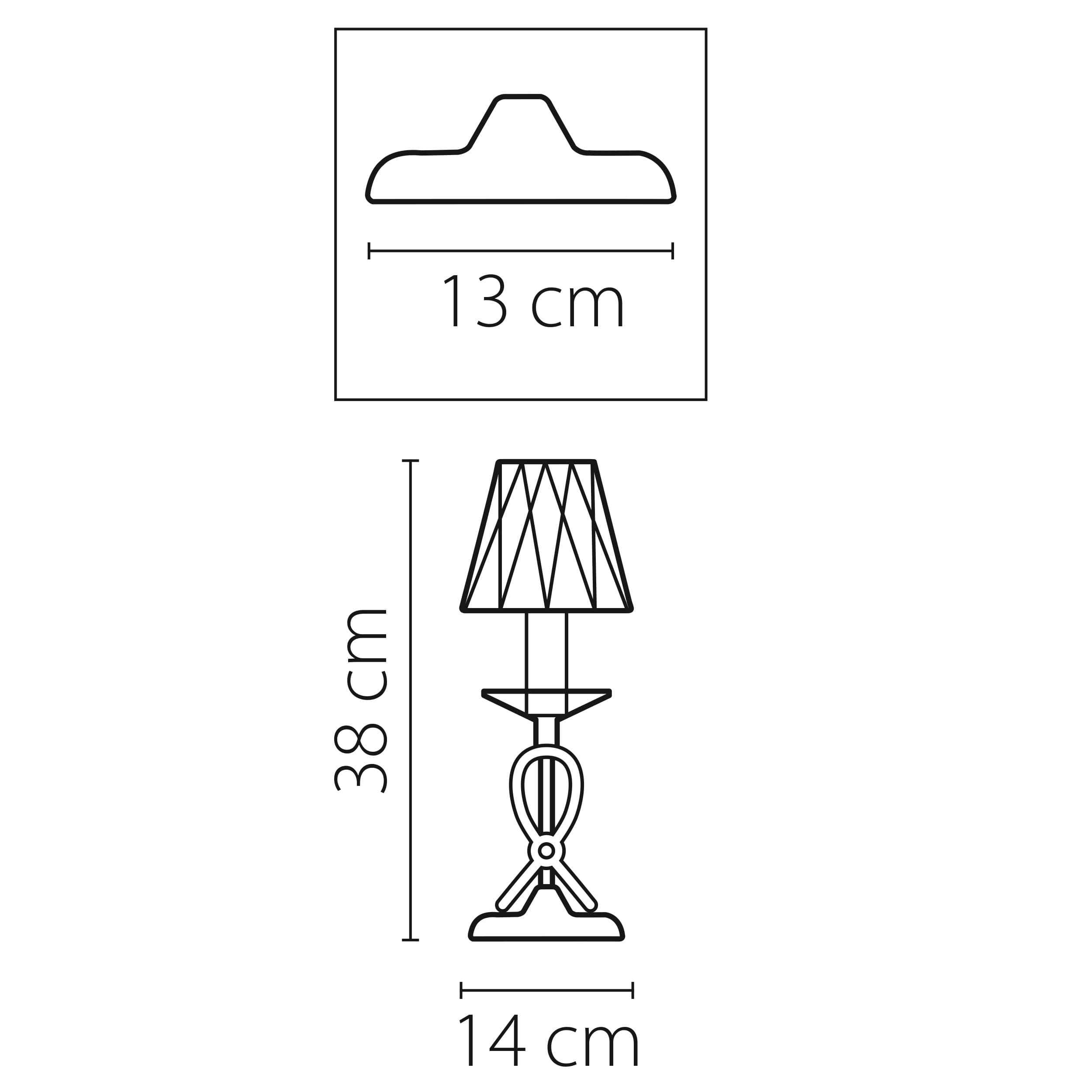 Lightstar Настольная лампа Riccio Lightstar 705914 — миниатюра 2