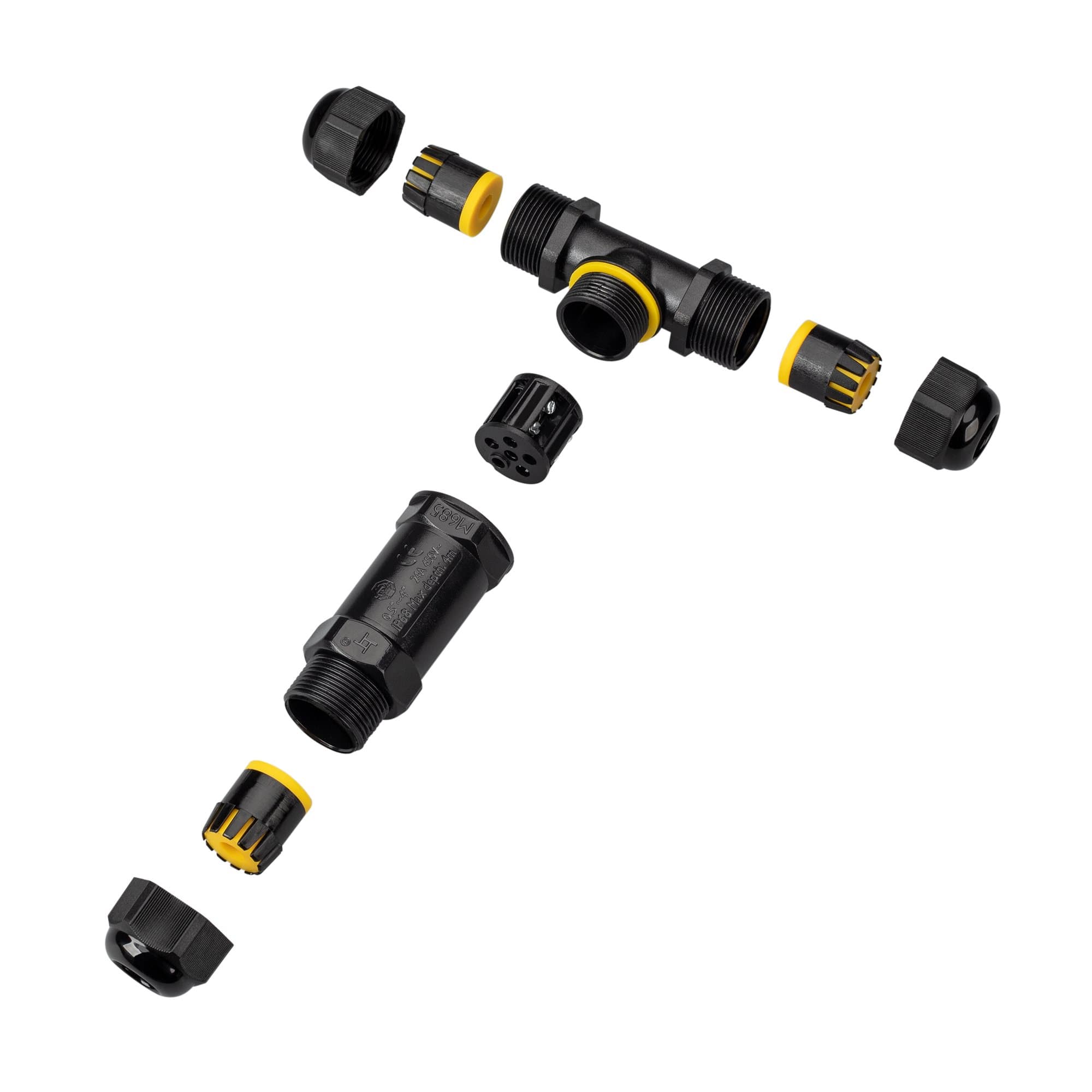 Arlight Коннектор NEO-GERM-5pin-T-WTW (4-8mm) (IP68) 030760 — миниатюра 2