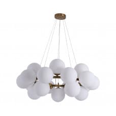 Kink Light 07508-20A,36 Люстра Сида латунь d86 h120 E14 20*40W (квадратное сечение основания)