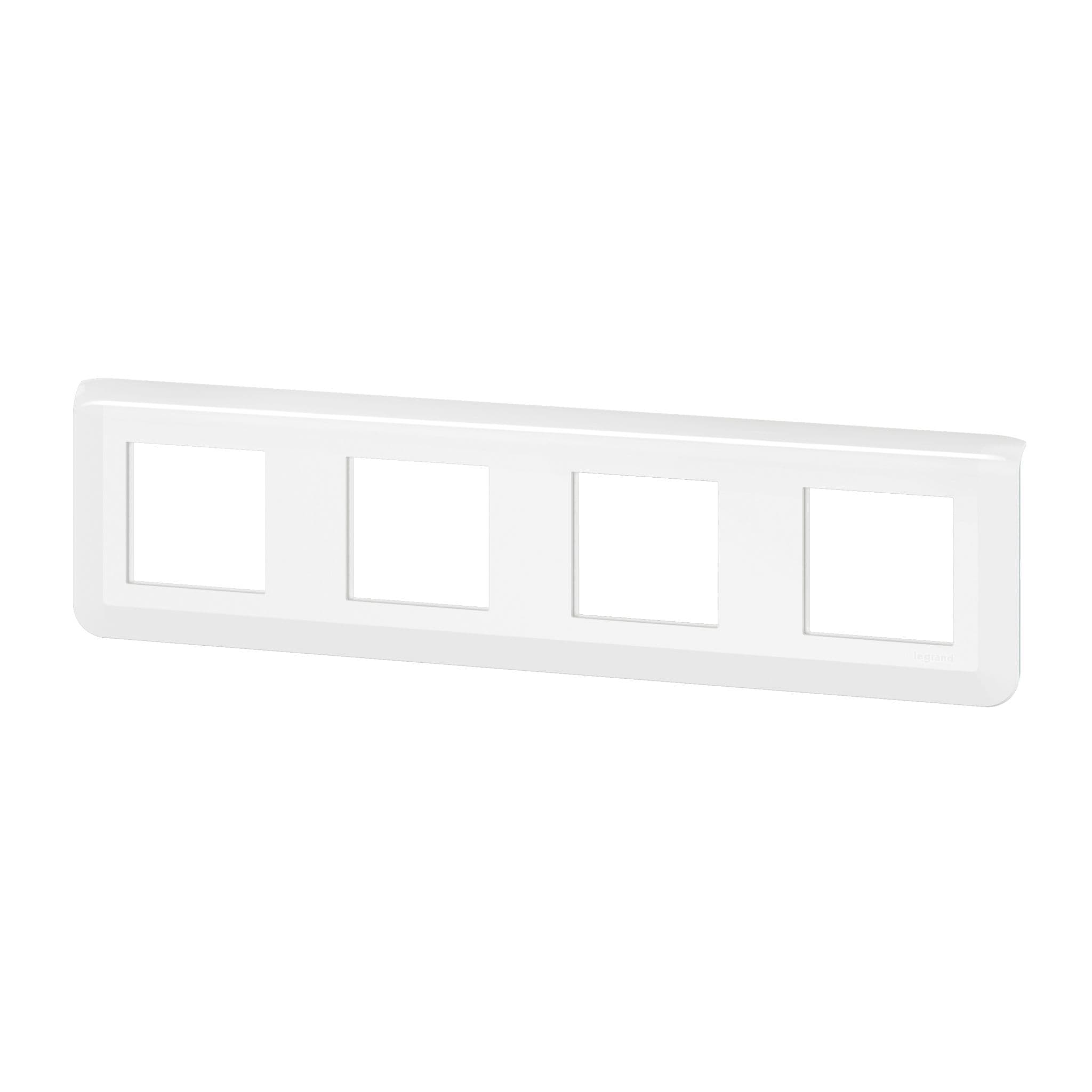 Legrand Mosaiс Рамка - Программа Mosaic - 4x2 модуля - белая 078808L — миниатюра 2