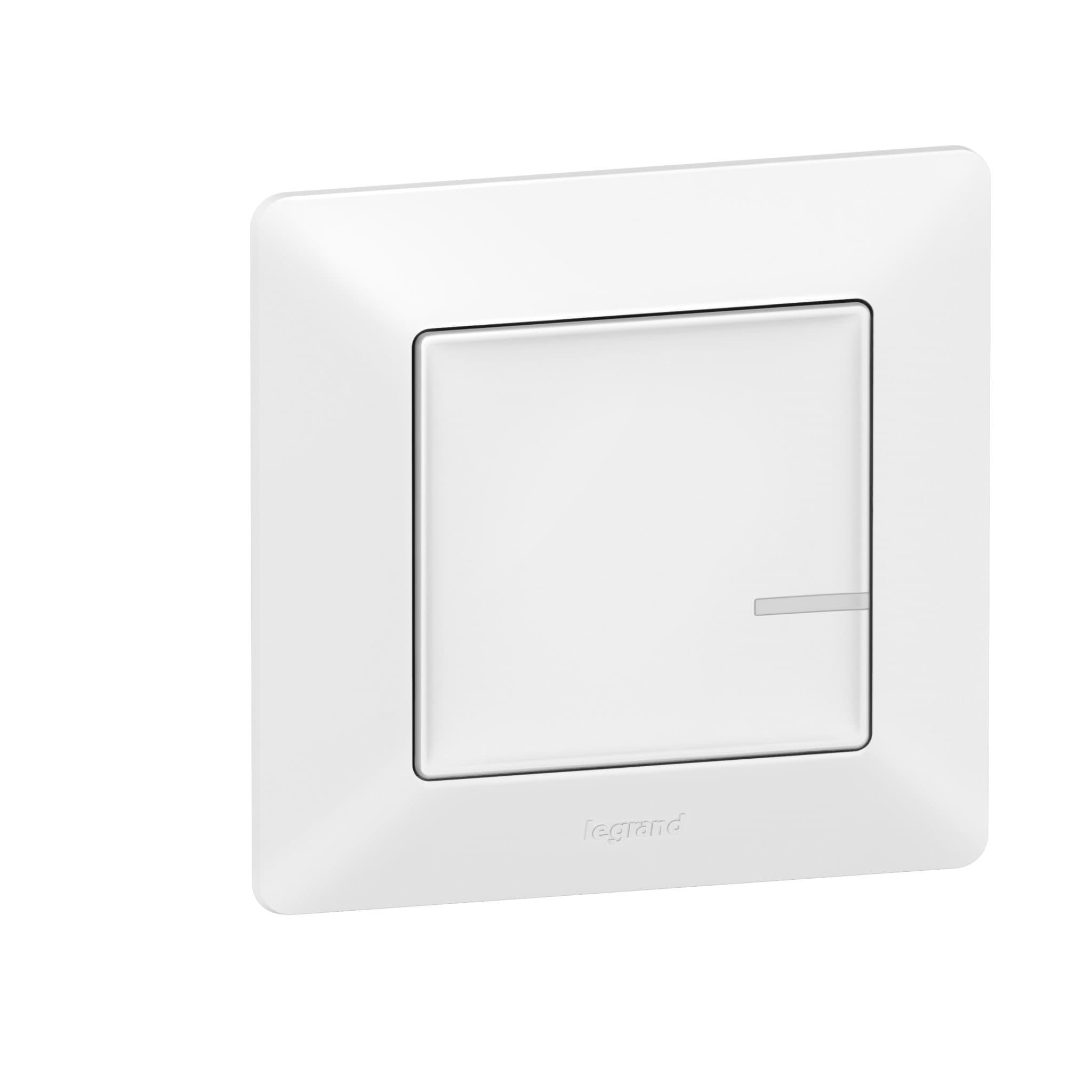 Legrand NETATMO Valena LIFE Бел Выключатель 1-клавишный беспроводной 752185 — миниатюра 1