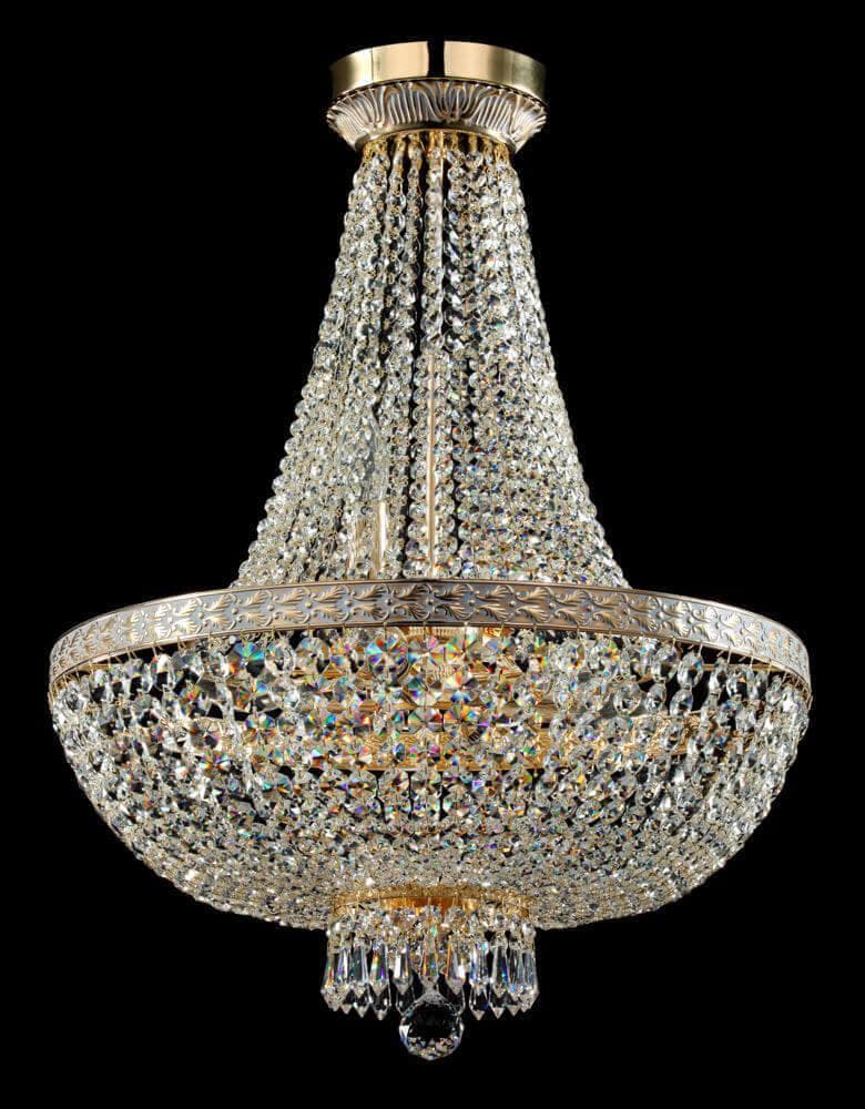 Maytoni Royal Classic Bella Золото Люстра 8xE14 60W DIA750-TT50-WG — миниатюра 6