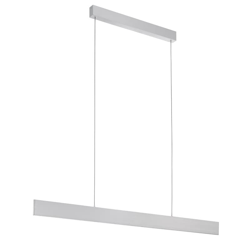 Eglo Подвес LED СLIMENE с димм., 8,4W(LED); 21W(LED), L1180, H1500, алюминий шлифован./акрил, белый 39267