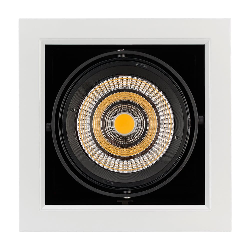 Arlight Светильник CL-KARDAN-S190x190-25W Day4000 (WH-BK, 30 deg) (IP20 Металл, 3 года) 026499 — миниатюра 3