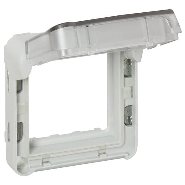 Legrand Mosaic Адаптер для двухмодульных механизмов с дымчатой крышкой 069580