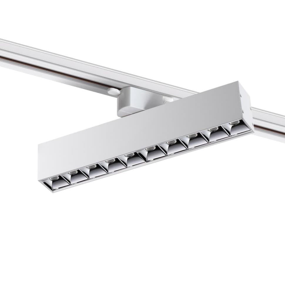 Novotech 358858 PORT NT22 белый Светильник трековый однофазный трехжильный IP20 LED 4000K 16W 220V ITER