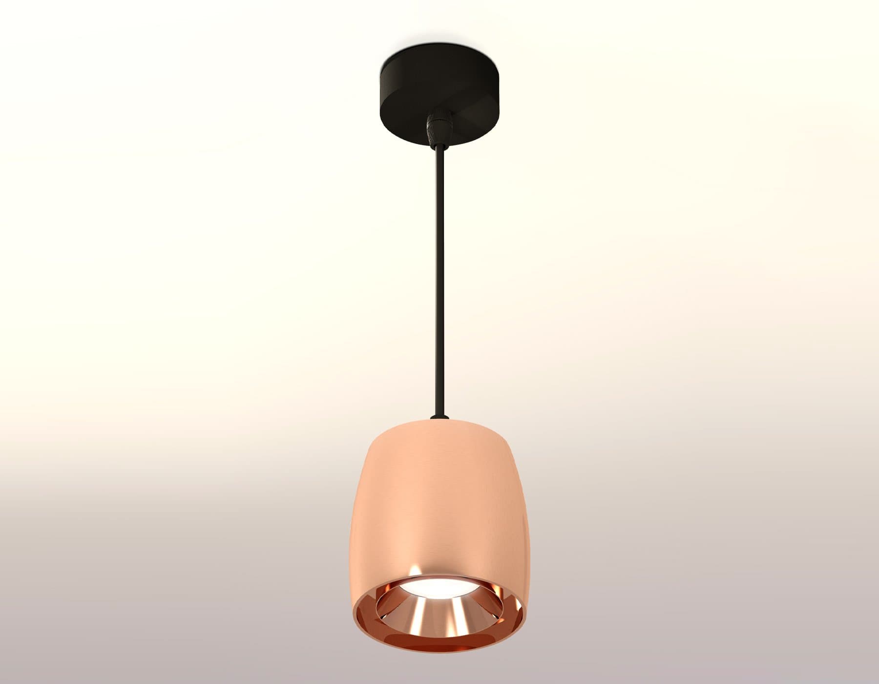 Ambrella Комплект подвесного светильника XP1144001 PPG/SBK золото розовое полированное/черный песок (A2302, C1144, N7035) — миниатюра 2