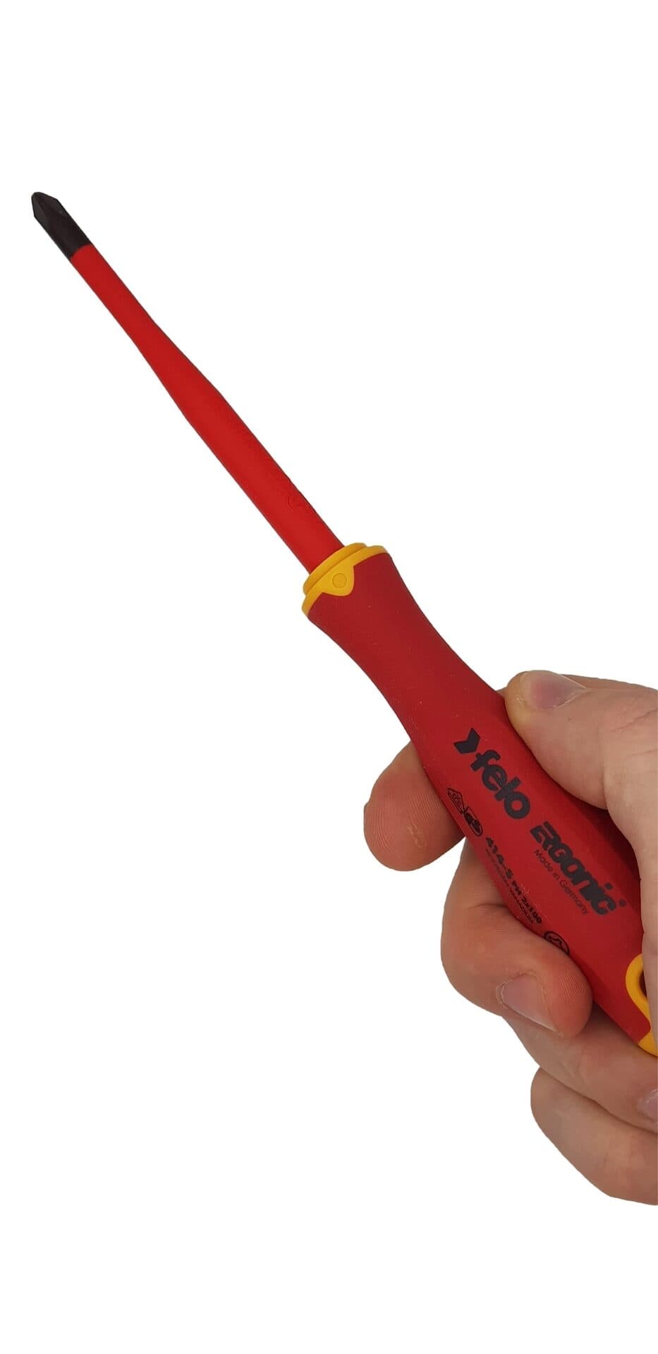Felo Отвертка диэлектрическая Ergonic  крестовая PH 2X100 41420390 — миниатюра 2