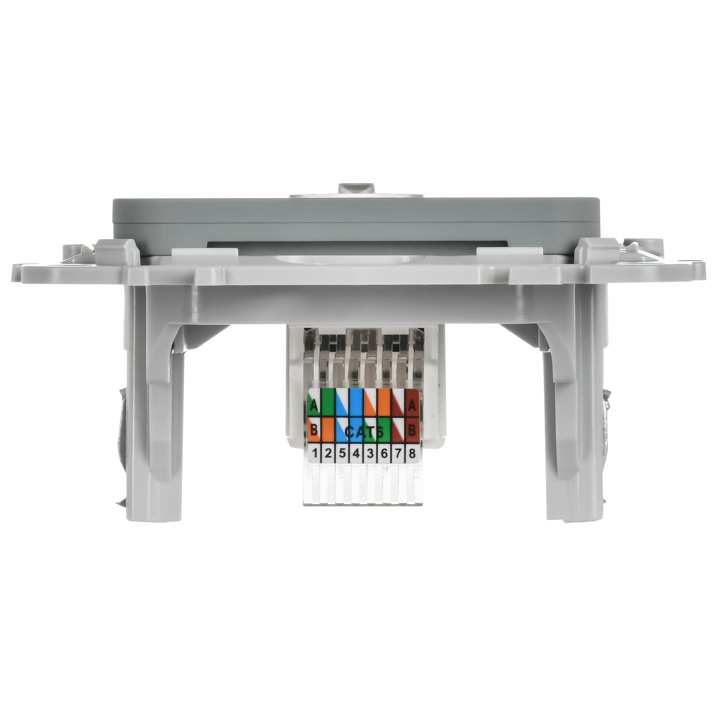 IEK FLITE Серый Розетка компьютерная RJ45 категория 6 UTP — миниатюра 4
