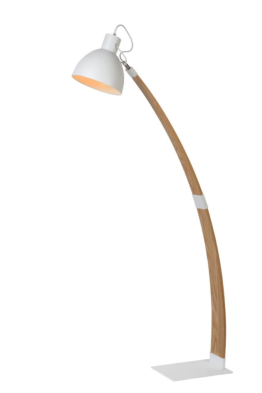 Lucide Curf Модерн Металл/дерево Торшер  E27 60W 03713/01/31 — миниатюра 2