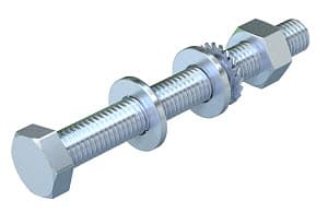 OBO Bettermann Комплект Болт+Шайба+Гайка M10x30 мм 3160742