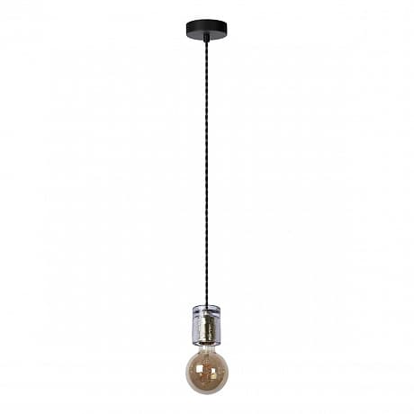 Lucide GELKA Светильник подвесной Ø 6,5 cm 1xE27 Smoke Grey 20416/01/65 — миниатюра 2