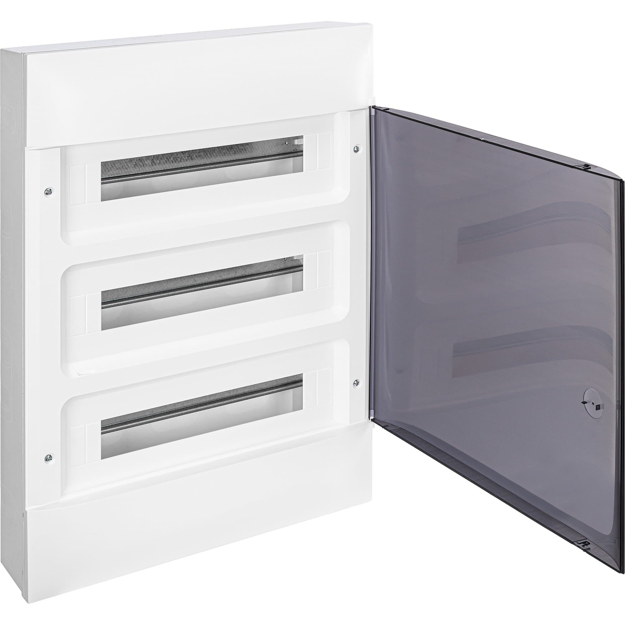 Legrand Practibox S Пластиковый щиток Навесной 3X18 Дымчатая дверь 137618 — миниатюра 2