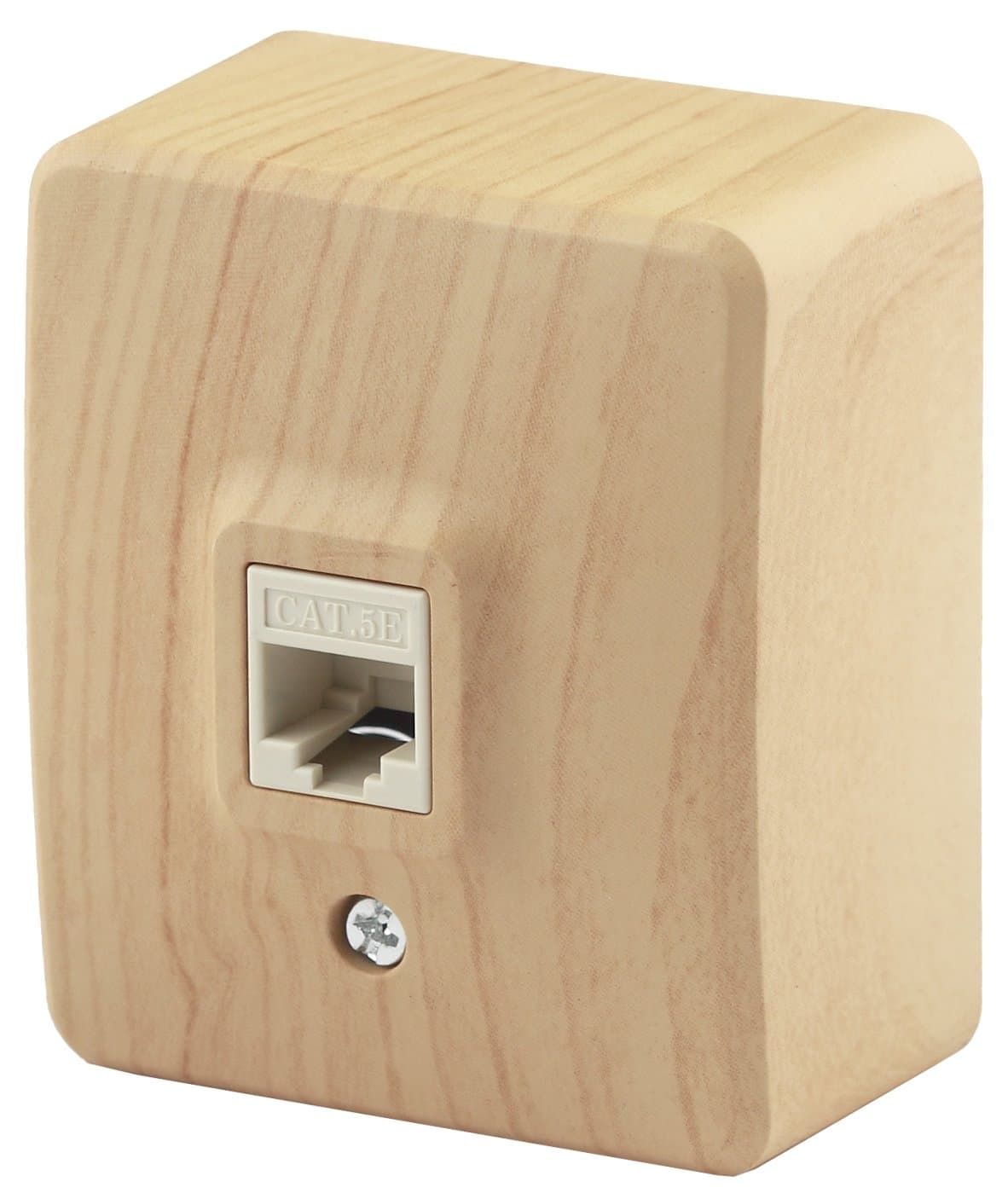 ЭРА 11-3203-11 Эксперт Сосна Розетка RJ45 ОУ