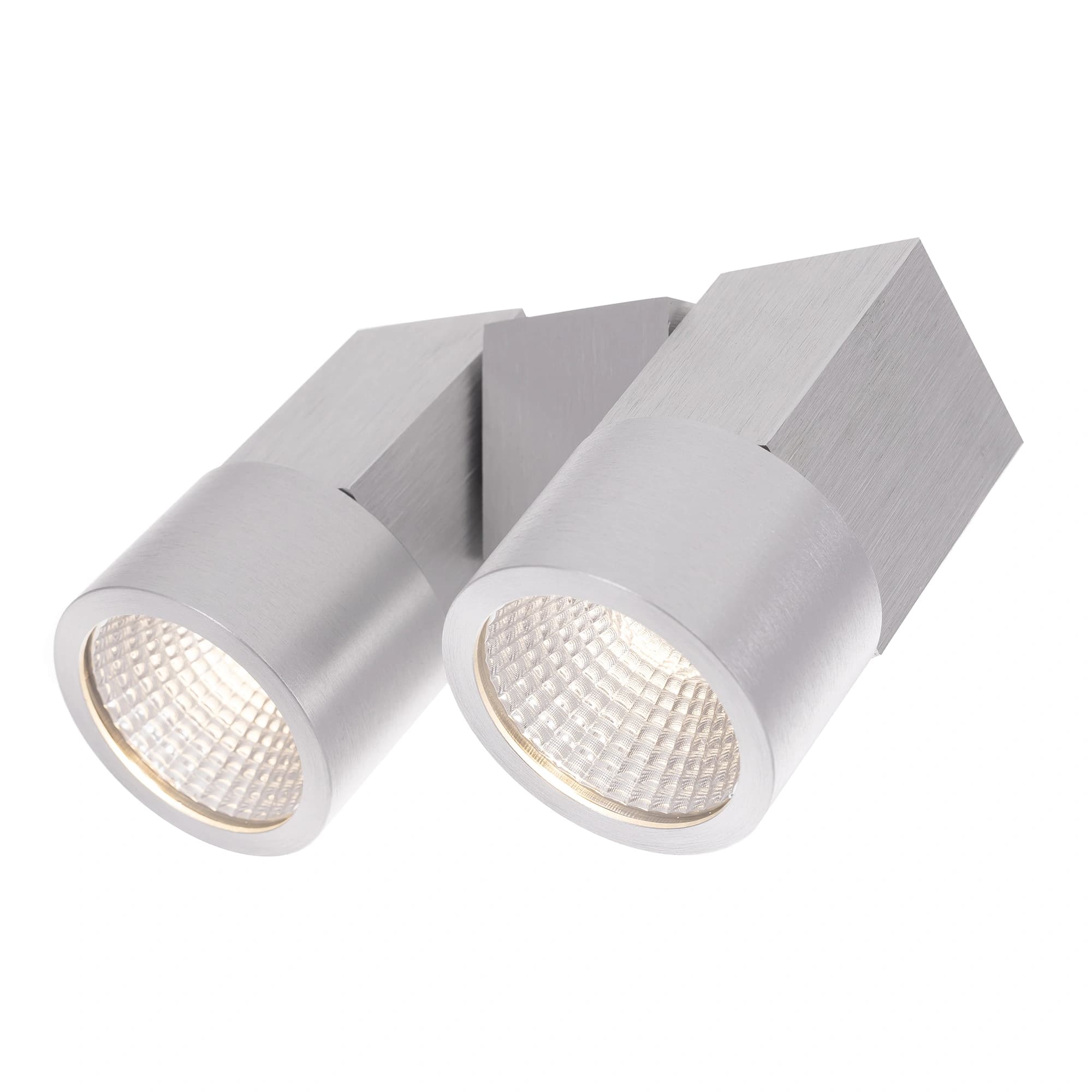 Citilux CL556101 Дубль Алюм. Светильник Накл. LED 2*5W*3000K — миниатюра 2