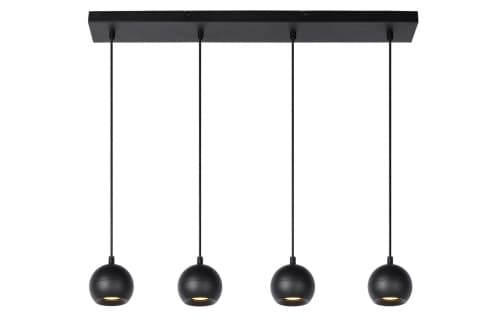 Lucide FAVORI Светильник подвесной 4xGU10 Black 09434/04/30