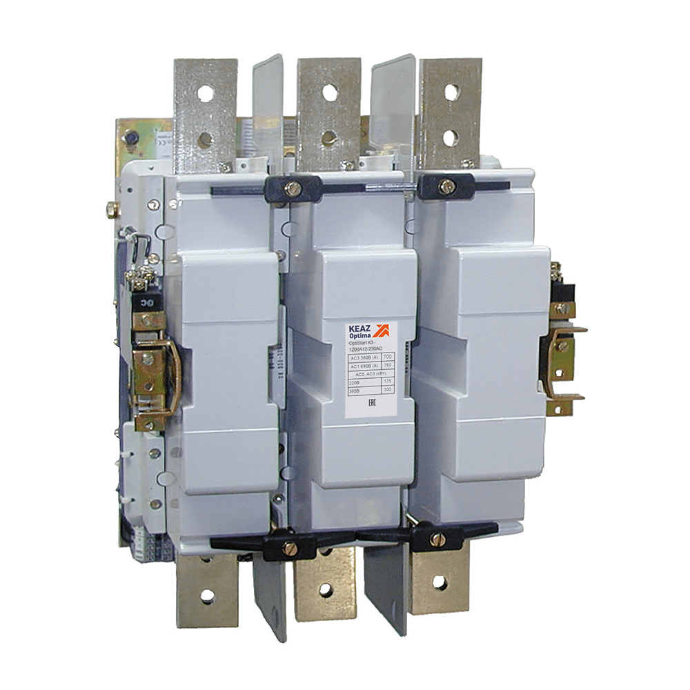 КЭАЗ Контактор OptiStart K3-1200A12-230AC 116990