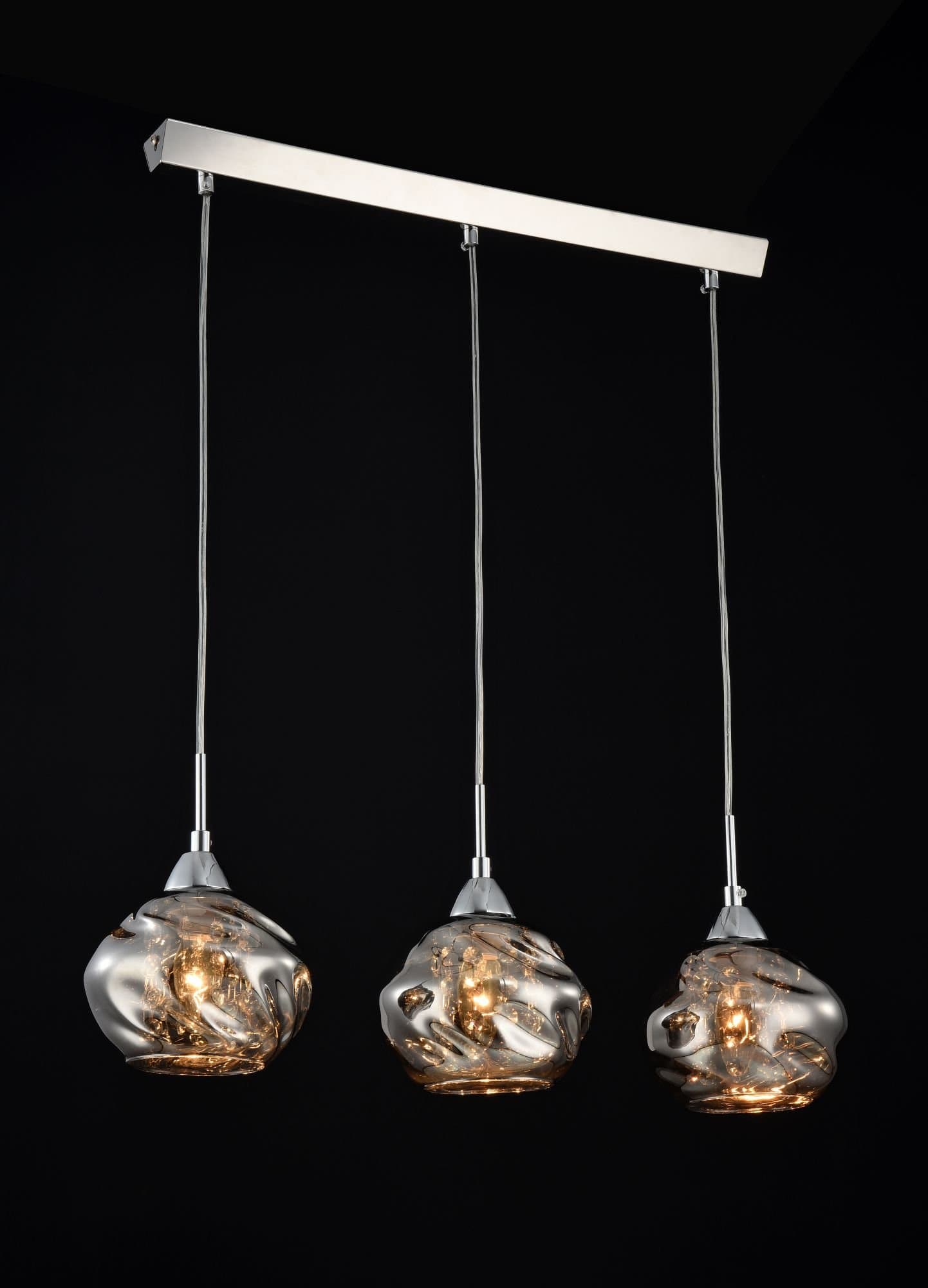 Maytoni Pendant Haze Никель Подвес 3xE14 60W P244-PL-03-N — миниатюра 2