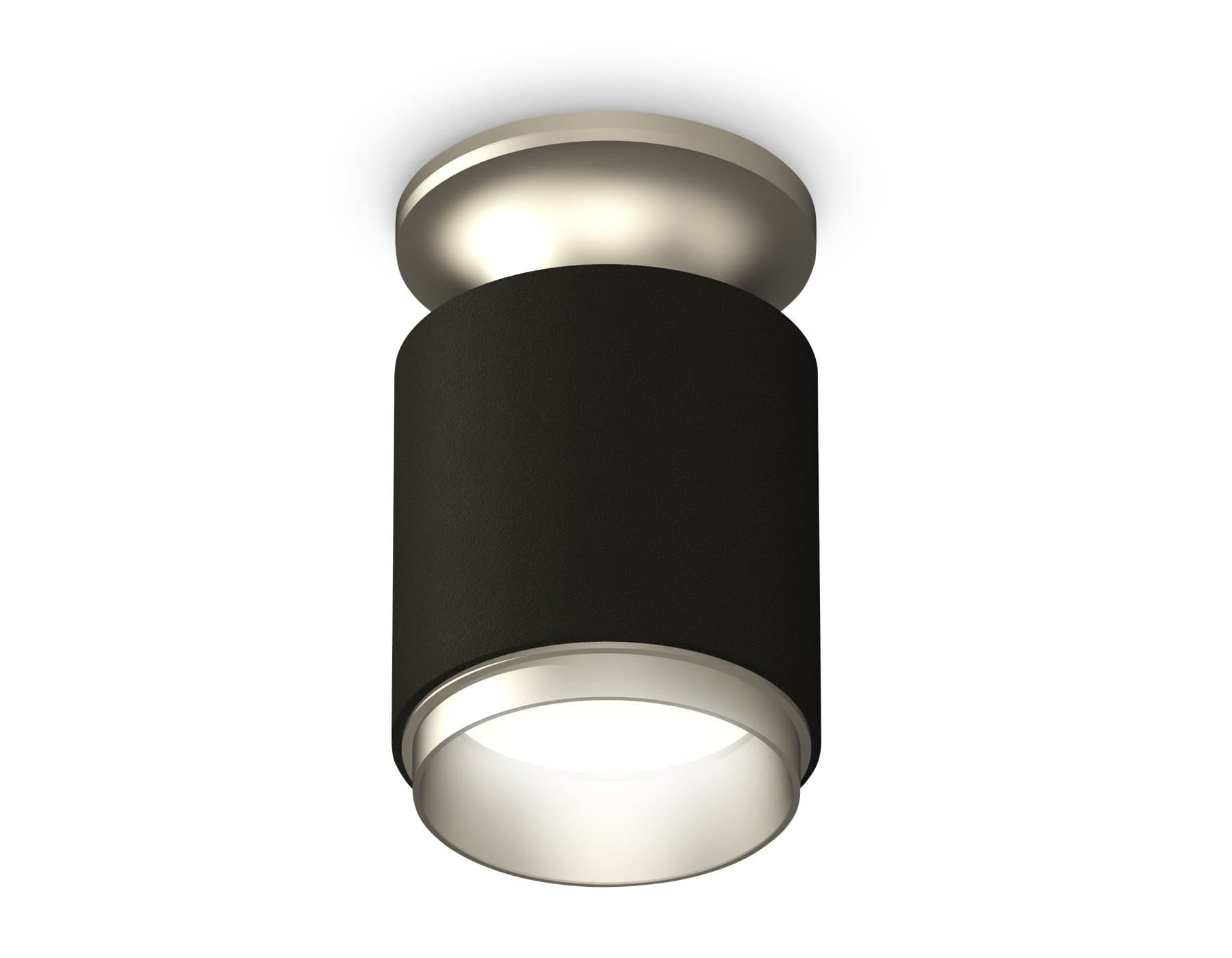 Ambrella Комплект накладного светильника XS6302141 SBK/MCH черный песок/хром матовый MR16 GU5.3 (N6904, C6302, N6123)