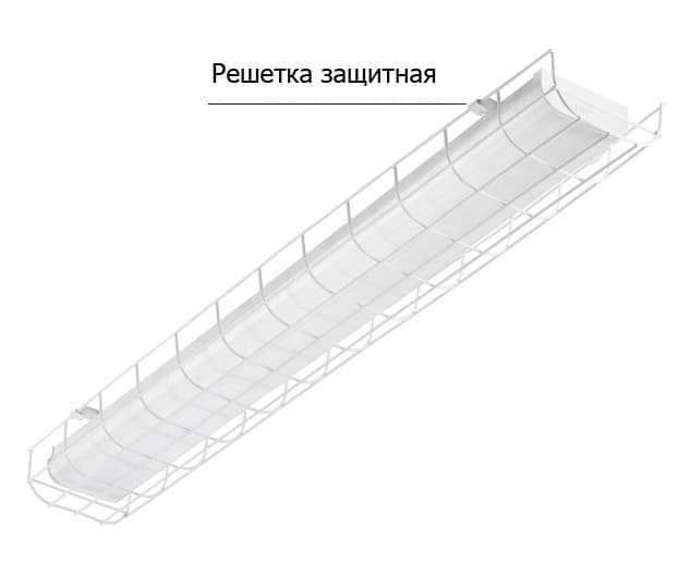 TechnoLux Защитная решетка для светильников TLPL08/235/249/258/280 14001