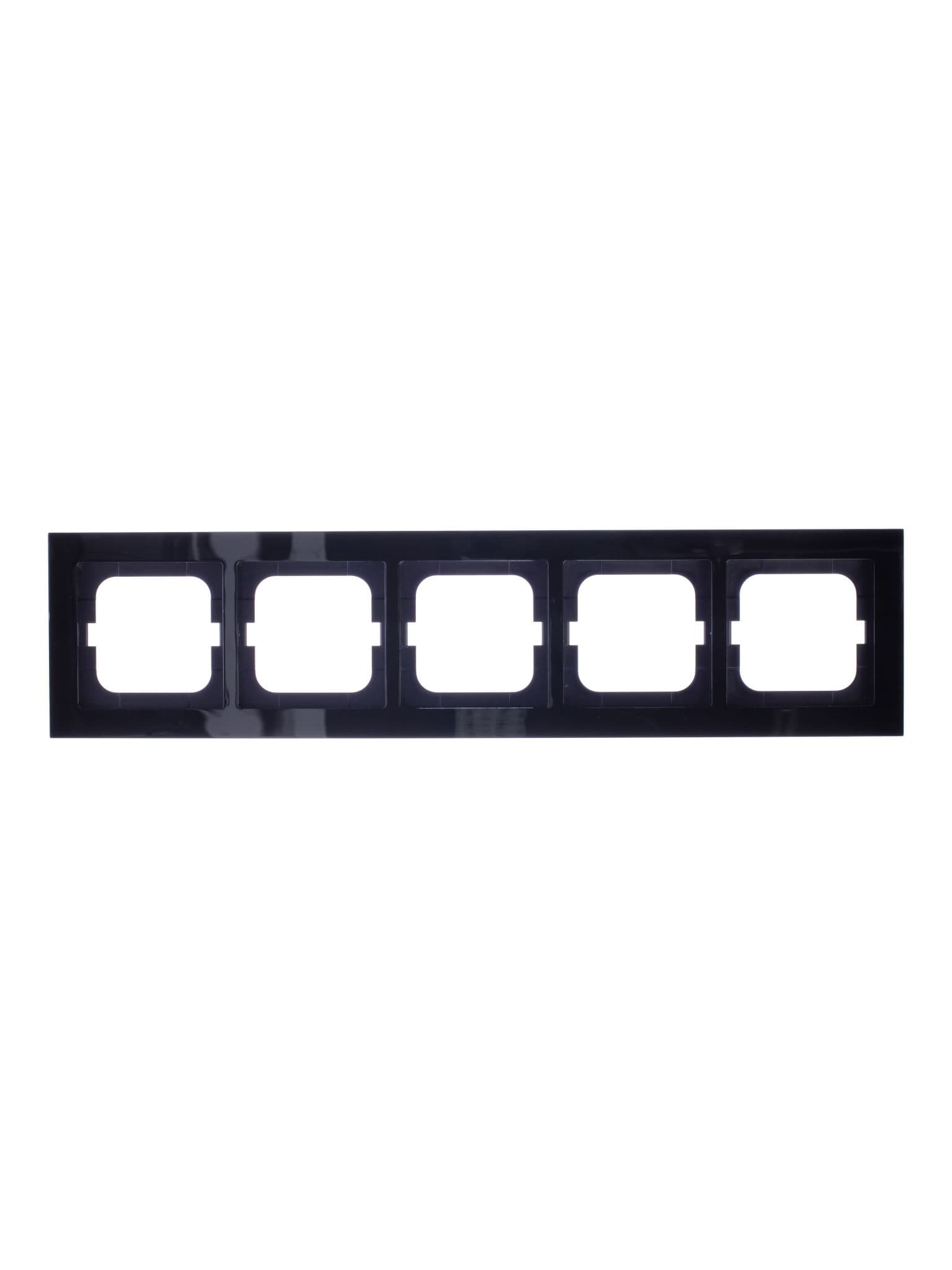 ABB BJE Axcent Черный Рамка 5-ая 2CKA001754A4413 — миниатюра 4
