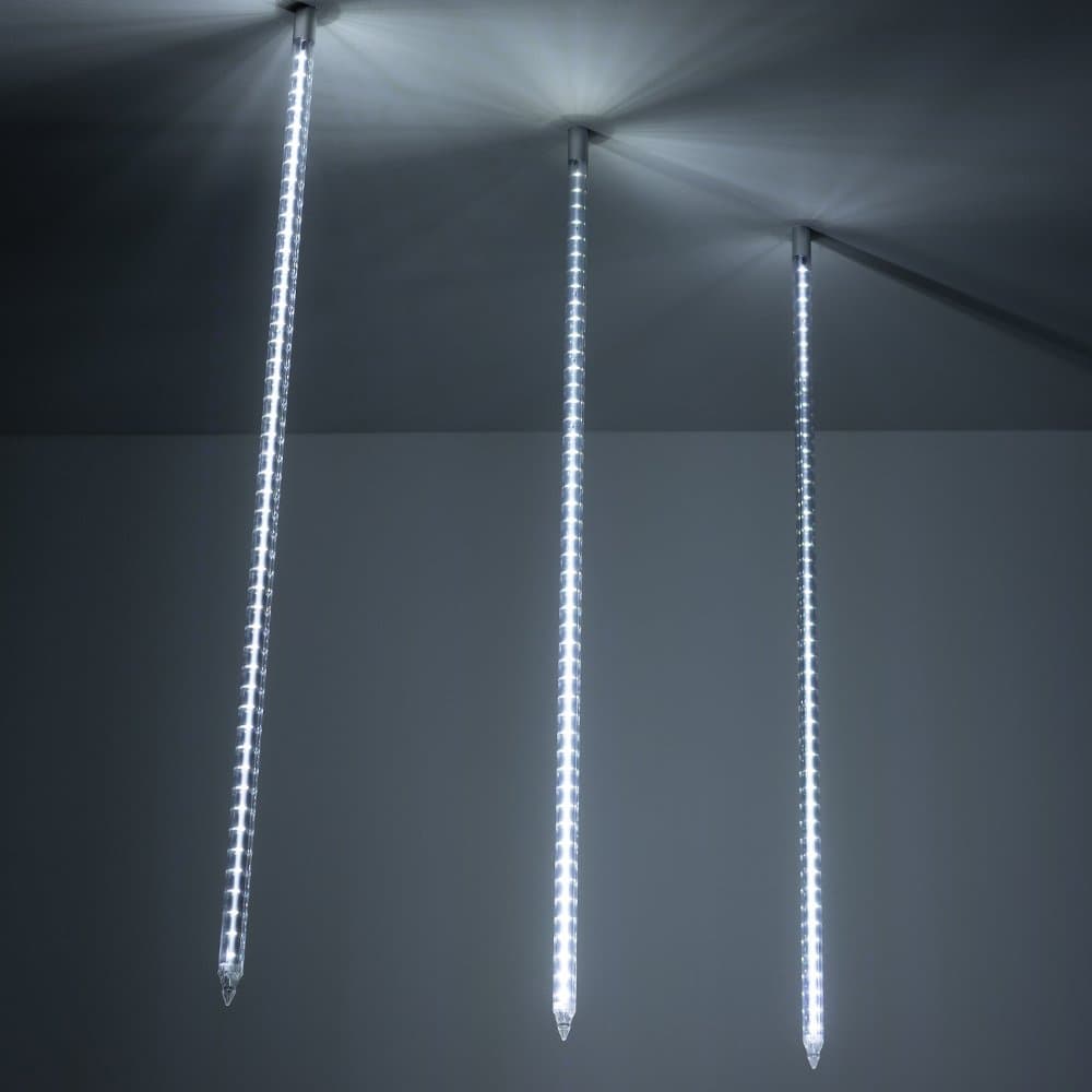 Arlight Светодиодная гирлянда ARD-ICEFALL-CLASSIC-D23-1000-CLEAR-96LED-LIVE WHITE (230V, 1.5W) (Ardecoled, IP65) 026103