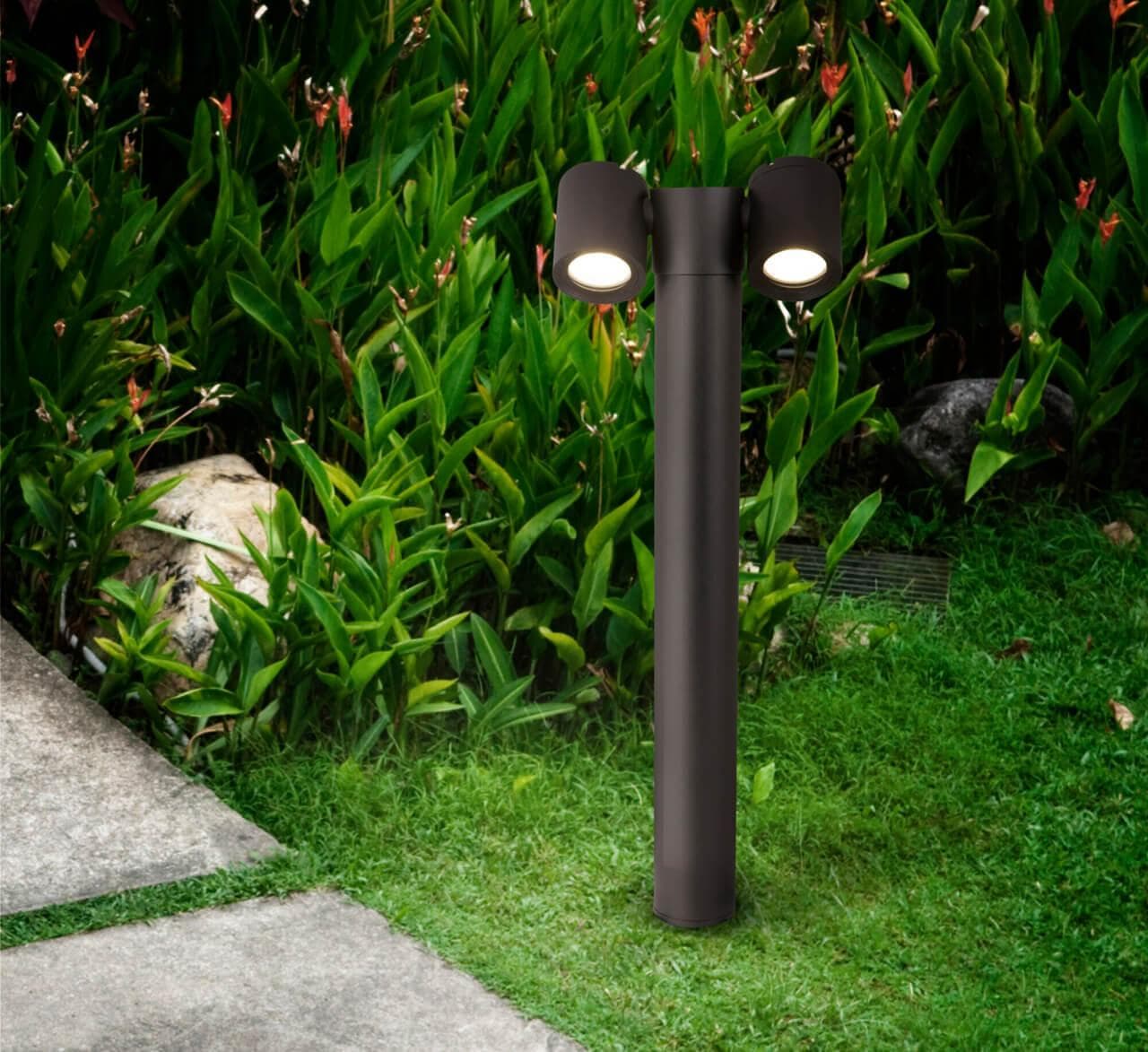Maytoni Outdoor Wall Street Черный Ландшафтный светильник GU10 50W O010FL-02B — миниатюра 5