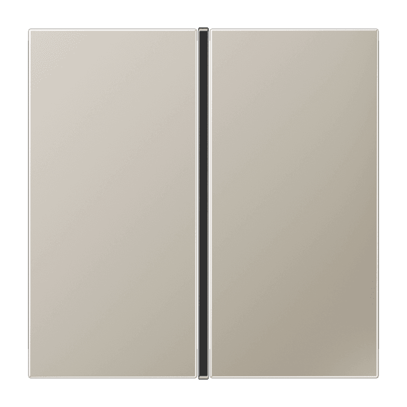 JUNG KNX LS 990 Edelstahl Комплект накладок, 1гр ES2401TSA
