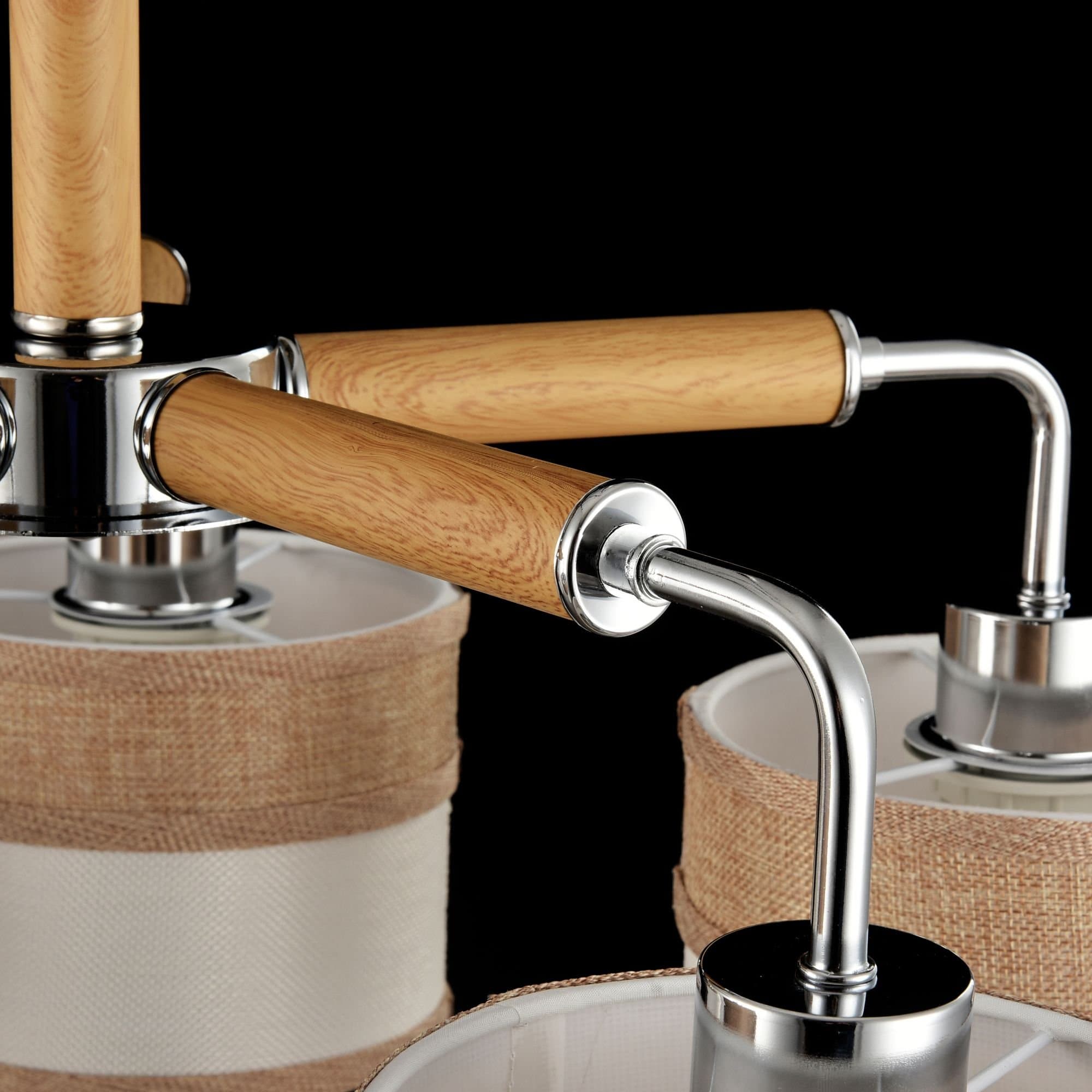 Freya Modern Helen Хром Потолочный светильник E27 40W FR5329-PL-05-CH — миниатюра 4