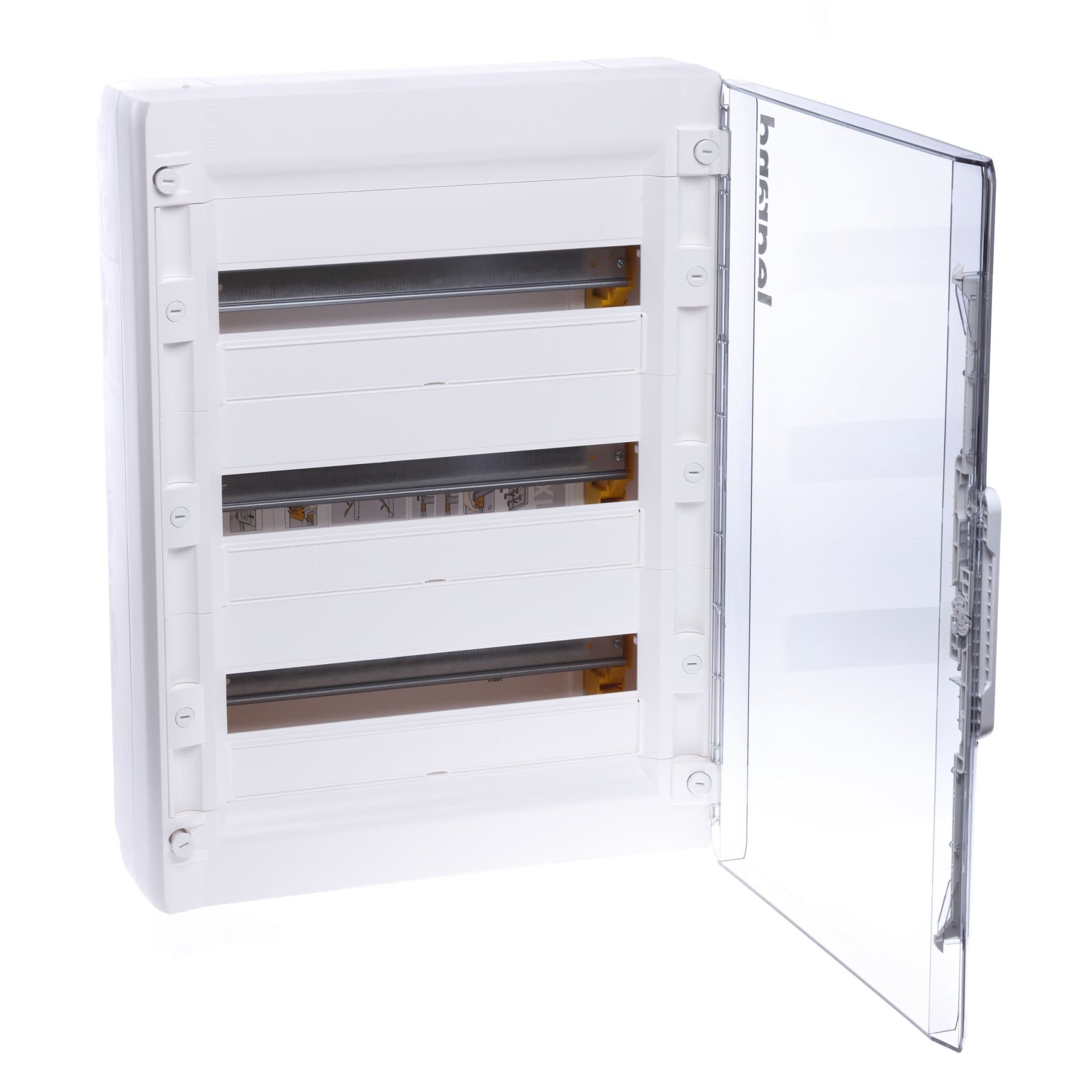 Legrand XL3 125 Бокс 54М с прозрачной дверцей 401658