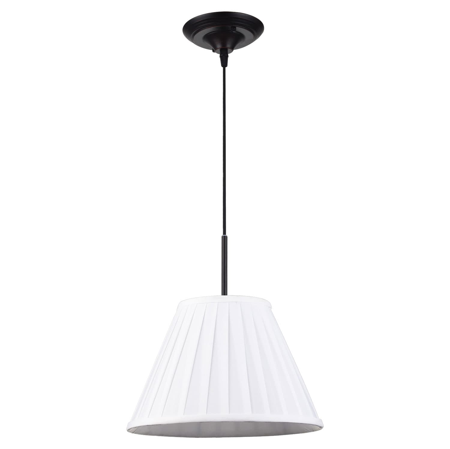 Lussole S.R.L Металл Черный /  Ткань Подвес E27 60W LSL-2906-01