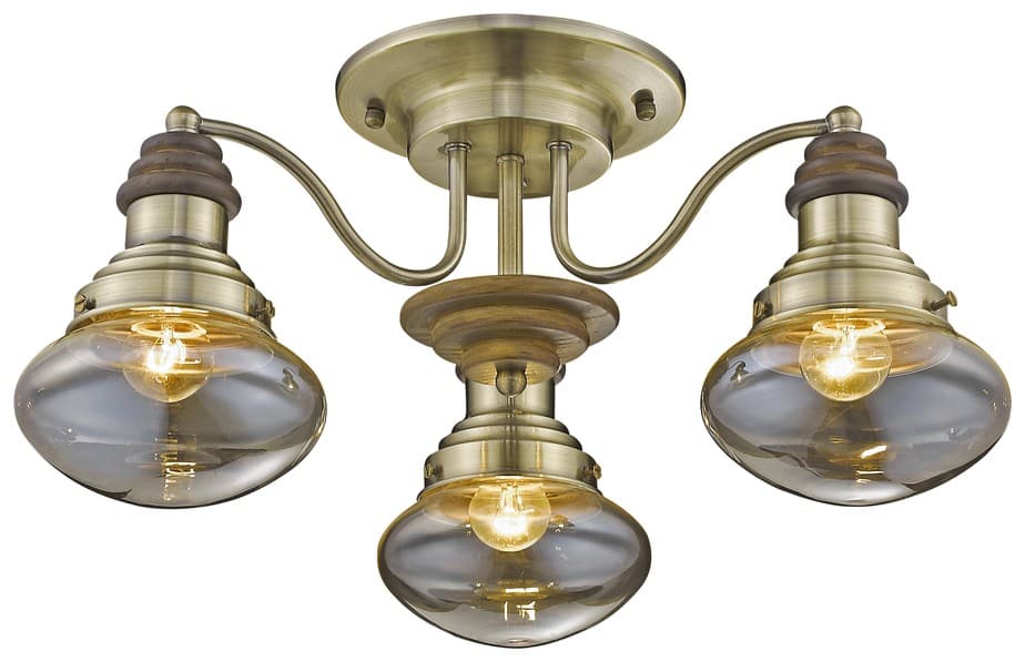 Velante 306-507-03, Светильник потолочный E27,3x60W