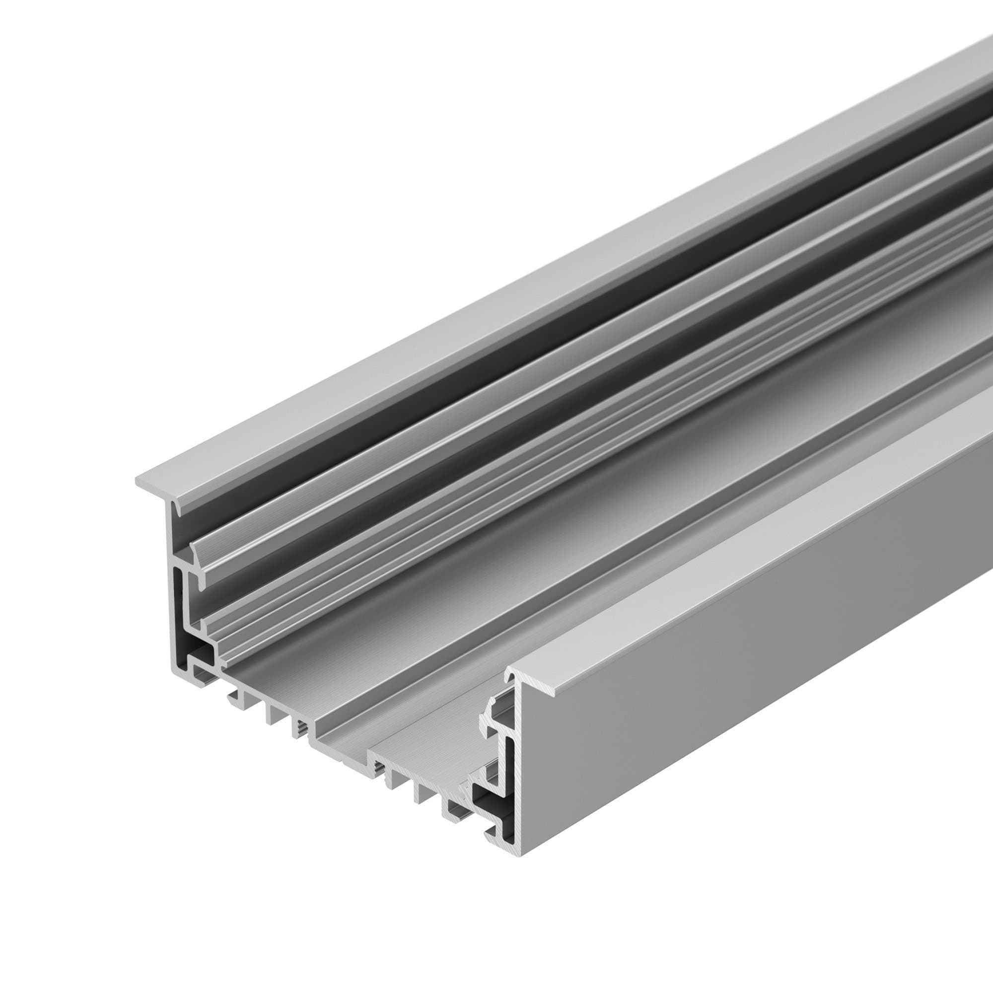Arlight Профиль с экраном S2-LINIA94-F-2500 ANOD+OPAL (Алюминий) 021178 — миниатюра 2