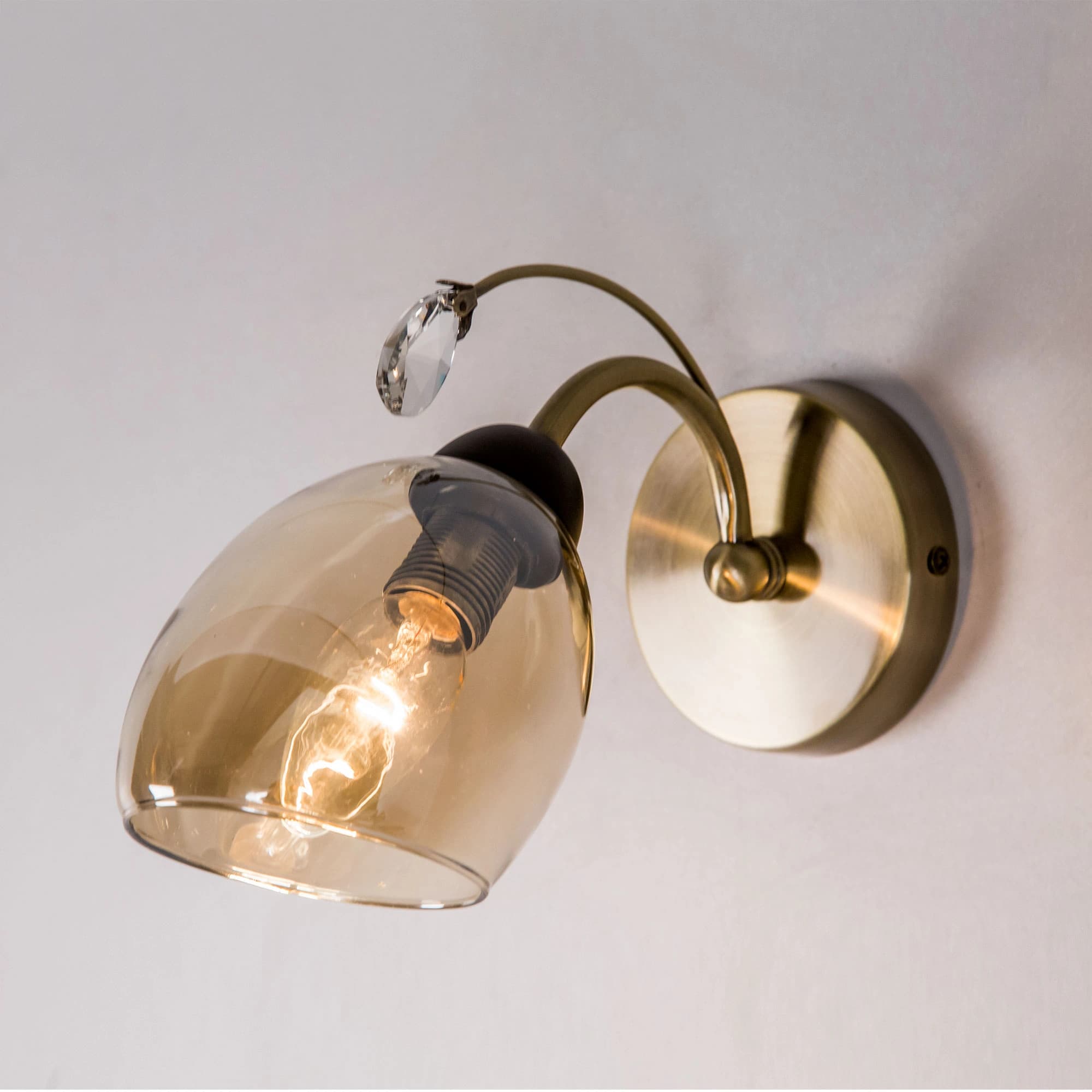 Citilux CL108315 Комета Бронза+Дымч. Бра — миниатюра 6