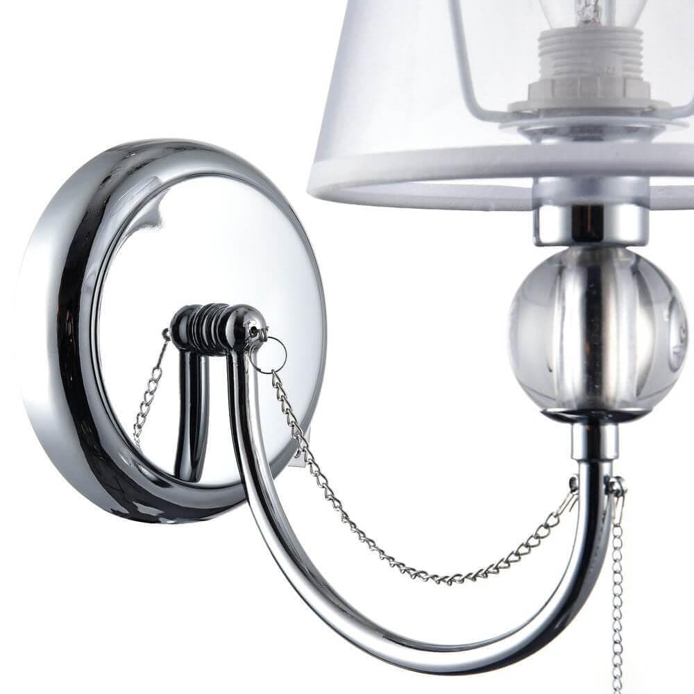 Freya Modern Beverly Хром Бра E14 40W FR5661-WL-01-CH — миниатюра 7