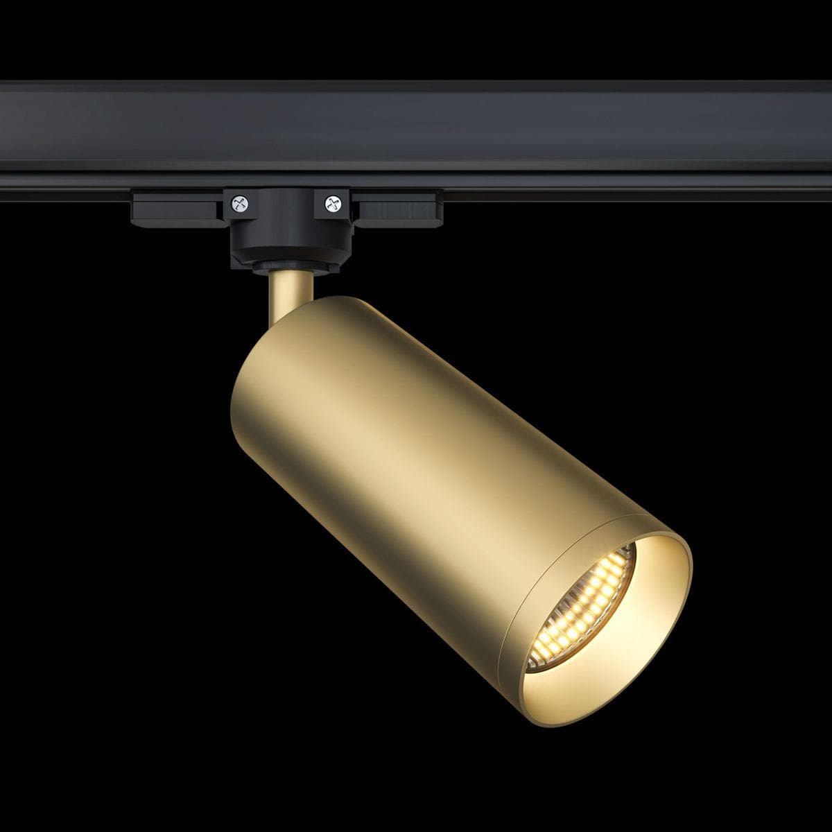 Maytoni 3 phase track system Матовое Золото Светильник трековый TR028-3-GU10-MG — миниатюра 6
