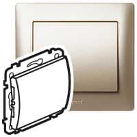 Legrand Galea Life Титан Накладка заглушки с суппортом 771478 — миниатюра 2