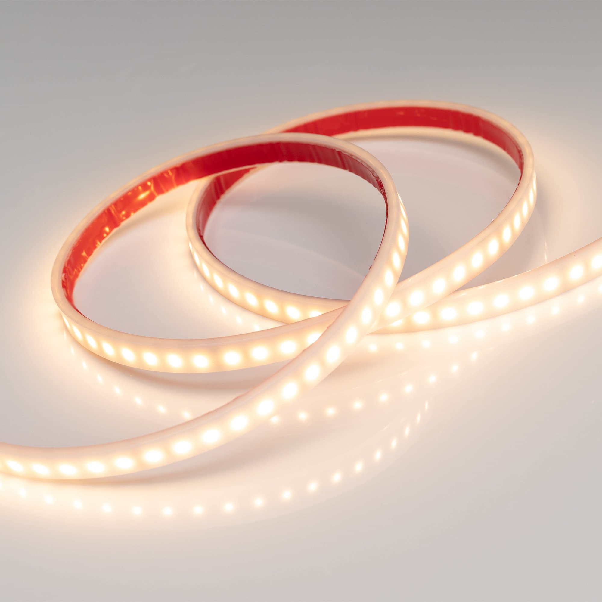 Arlight Лента герметичная RTW-PW-A120-10mm 24V Warm2700 (9.6 W/m, IP66, 2835, 5m) (Герметичный) 018997(2) — миниатюра 2