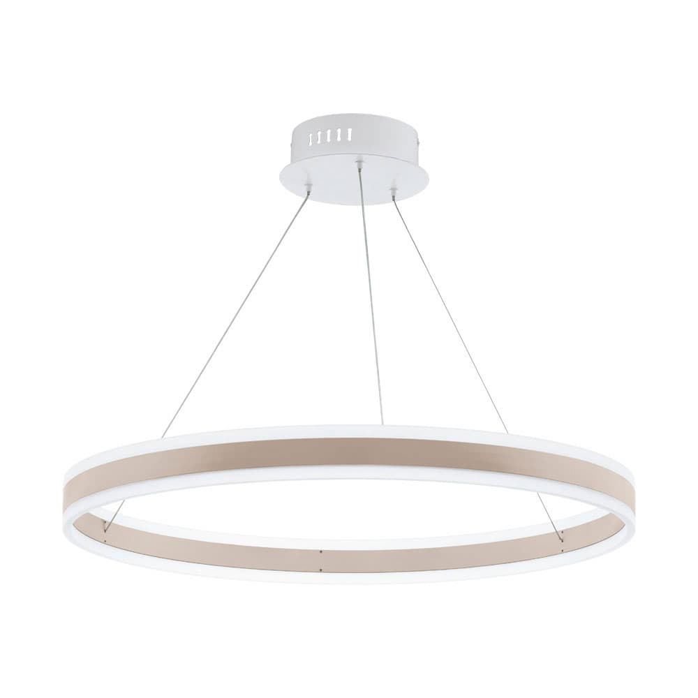 Eglo 39313 Светодиодный подвес TONARELLA с димм., 78W(LED), 9120lm, ?800, H1500, сталь, шампань/пластик