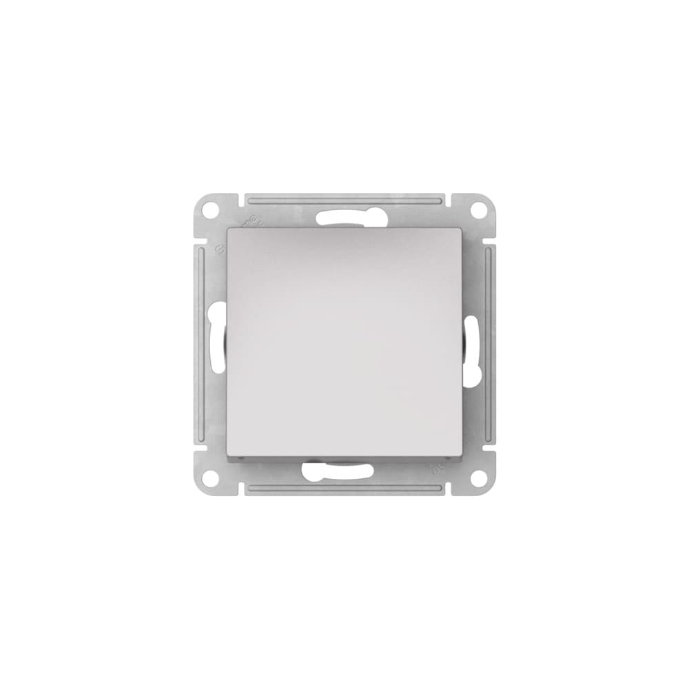 Systeme Electric AtlasDesign Алюминий Выключатель с самовозвратом, сх.1, 10АХ, мех., быстрозажим. клем. — миниатюра 3