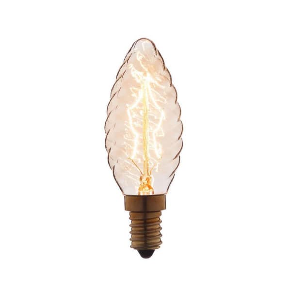 LOFT IT 3540-LT Ретро лампа Эдисона (Свеча витая) E14 40W 220V 3540-LT, шт