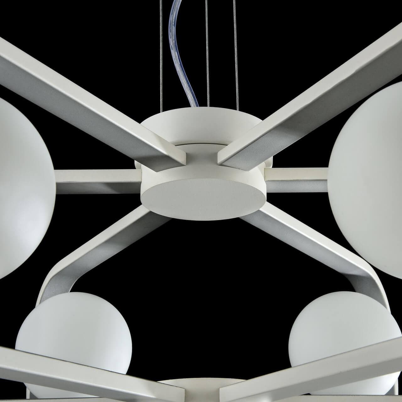 Maytoni Modern Avola Белый с Серебром Подвес 6xG9 40W MOD431-PL-06-WS — миниатюра 11