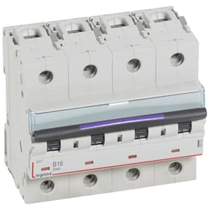 Legrand DX3 Автоматический выключатель 50кА 16А 4P B 410122 — миниатюра 2