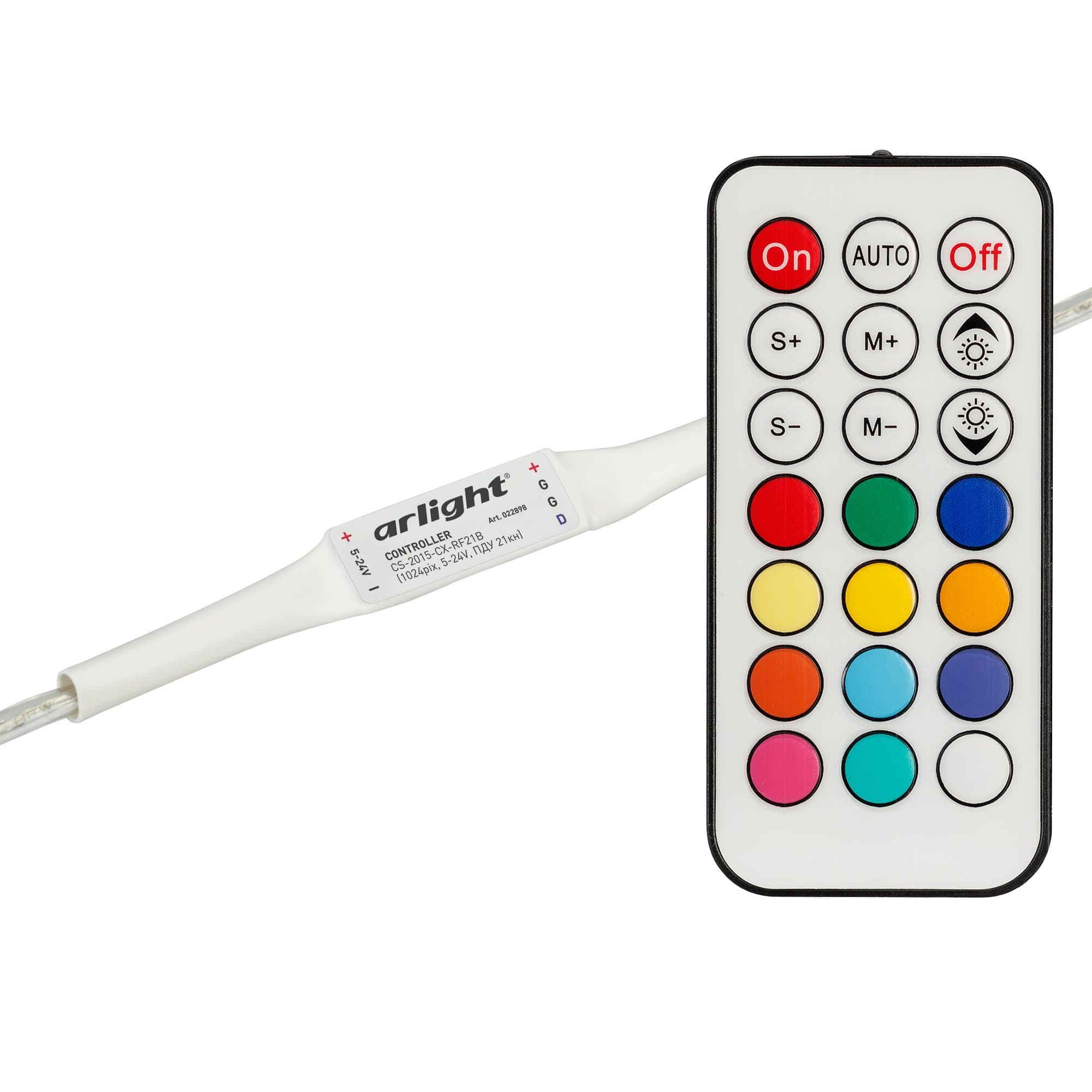 Arlight Контроллер CS-2015-CX-RF21B (1024pix, 5-24V, ПДУ 21кн) (-) 022898 — миниатюра 2
