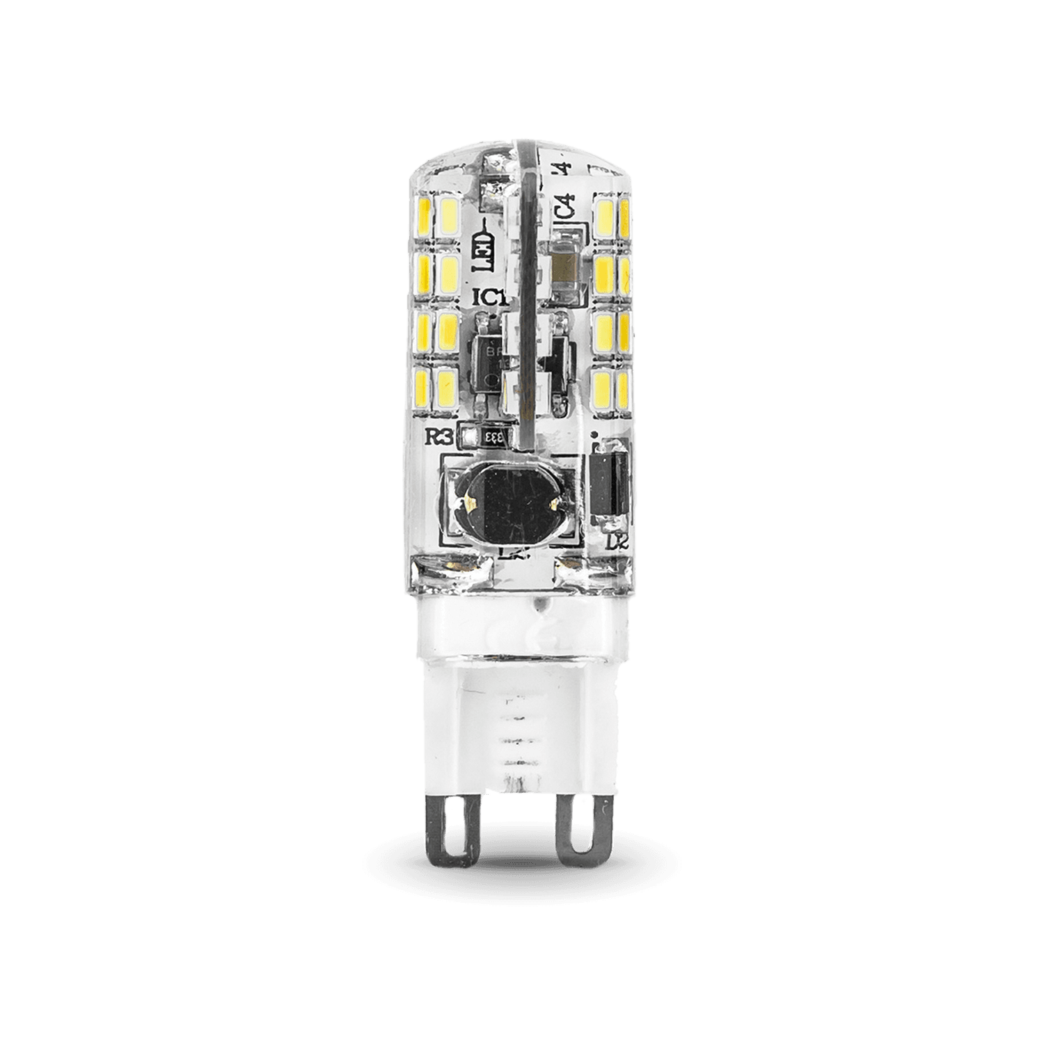 Gauss Лампа G9 AC150-265V 3W 230lm 2700K силикон LED 107709103 — миниатюра 3