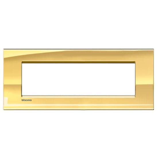 BT LL Золото Рамка прямоугольная, 7 модулей LNA4807OA — миниатюра 3