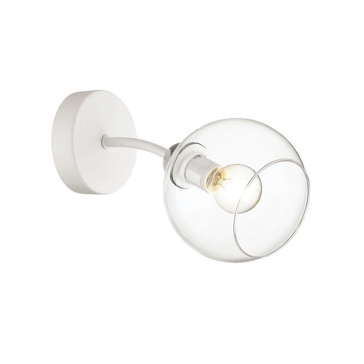 Lumion 4517/1W MODERNI LN21 165 белый, хром Бра E14 40W 220V ALANA — миниатюра 1